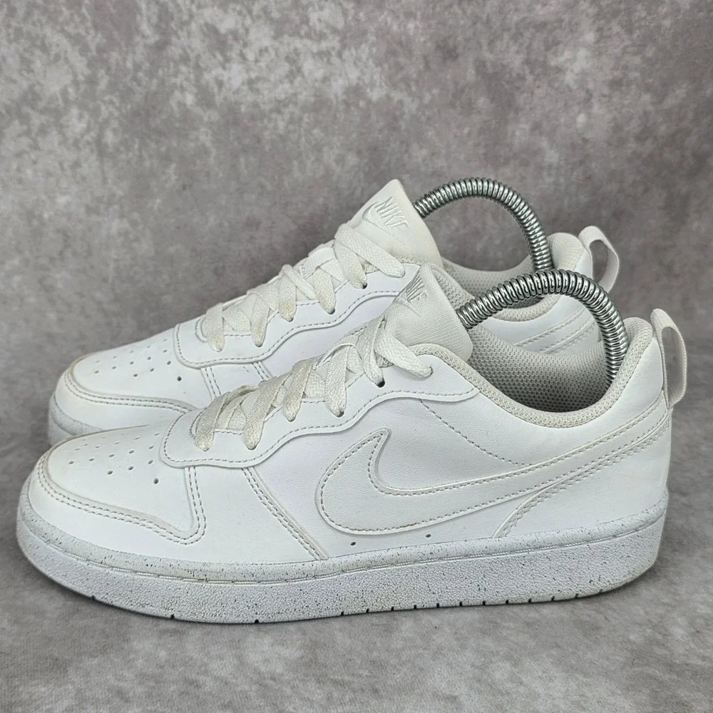 Nike Court Borough Low Recraft (GS) Kids White Sneakers 5Y DV5456-106